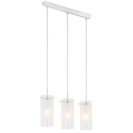 ITALUX - Hanglamp aan een koord BLEND 3xE27/60W/230V