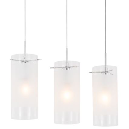 ITALUX - Hanglamp aan een koord BLEND 3xE27/60W/230V