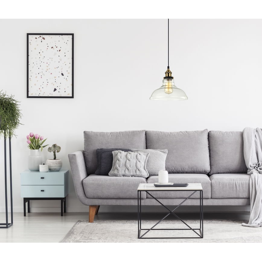 ITALUX - Hanglamp aan kabel HUBERT 1xE27/40W/230V