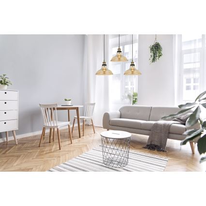 ITALUX - Hanglamp aan kabel HUBERT 3xE27/40W/230V