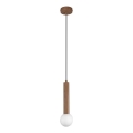 ITALUX - Pendellamp met kabel FILANO 1xG9/5W/230V bruin