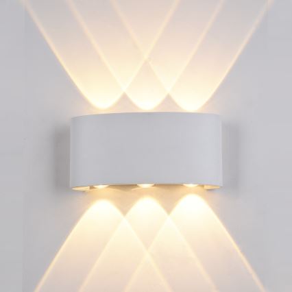 ITALUX - LED Wandlamp voor buiten GILBERTO 3xLED/2W/230V 3000K IP54