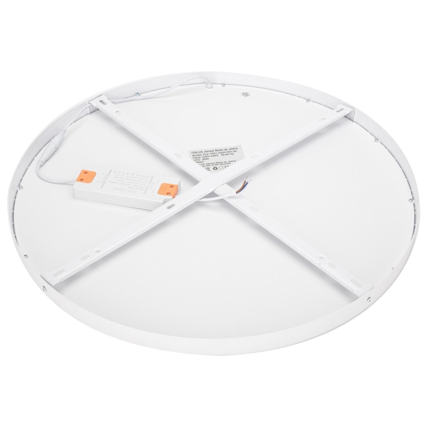 ITALUX - LED Plafondlamp PELARO LED/36W/230V 4000K diameter 50 cm wit