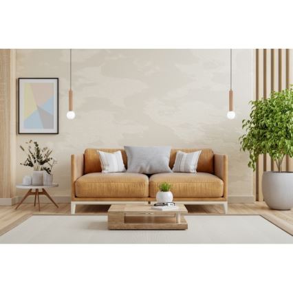 ITALUX - Pendellamp met kabel FILANO 1xG9/5W/230V bruin
