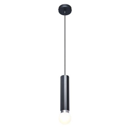 ITALUX - MACERA hanglamp aan kabel 1xE27/40W/230V zwart