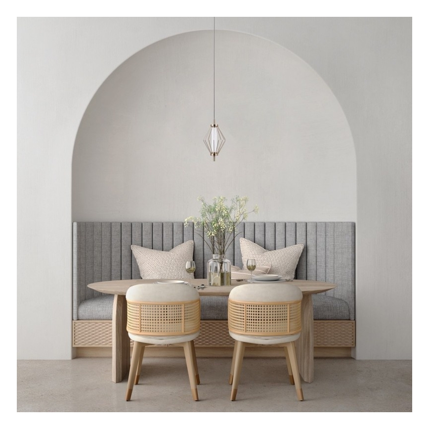 ITALUX - LED-kroonluchter met kabel SEVILLA LED/5W/230V 3000K goudkleurig