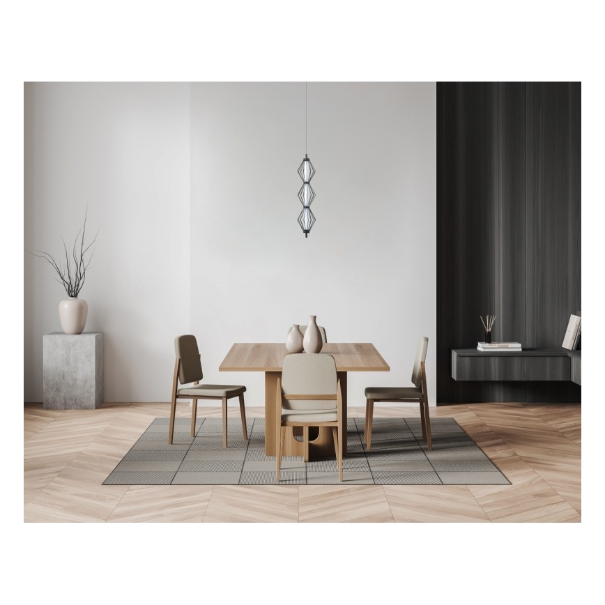 ITALUX - LED-hanglamp aan kabel SEVILLA LED/15W/230V 3000K zwart