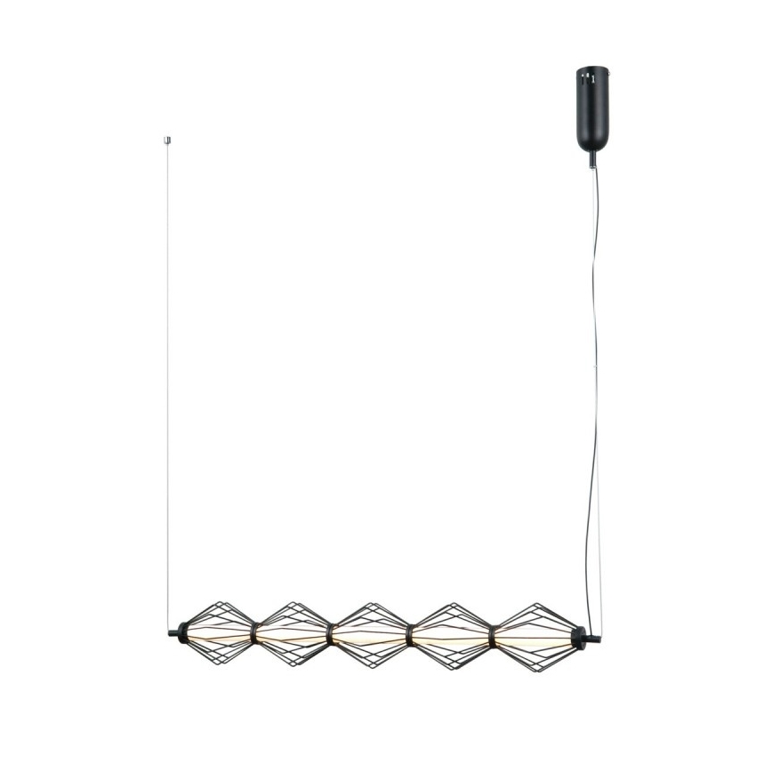 ITALUX - LED hanglamp aan kabel SEVILLA LED/25W/230V 3000K zwart