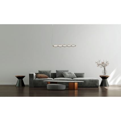 ITALUX - LED-hanglamp aan kabel SEVILLA LED/25W/230V 3000K goudkleurig