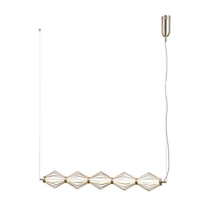 ITALUX - LED-hanglamp aan kabel SEVILLA LED/25W/230V 3000K goudkleurig