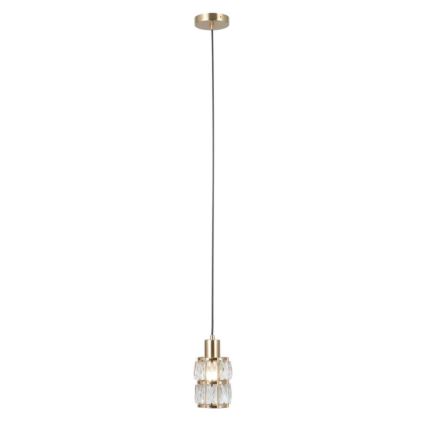 ITALUX - Hanglamp met kabel ALMA 1xE27/40W/230V goud