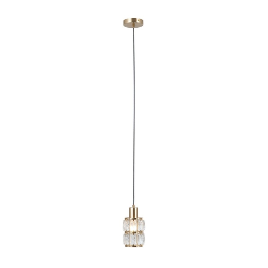 ITALUX - Hanglamp met kabel ALMA 1xE27/40W/230V goud