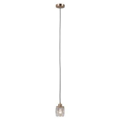 ITALUX - Hanglamp aan snoer TORNO 1xE14/40W/230V goudkleurig