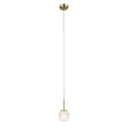 ITALUX - Hanglamp PADRI met kabel 1xG9/5W/230V goudkleurig