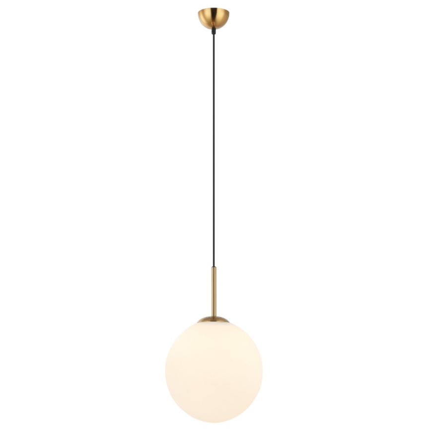 ITALUX - Hanglamp aan een koord DEORE 1xE27/40W/230V diameter 30 cm brons