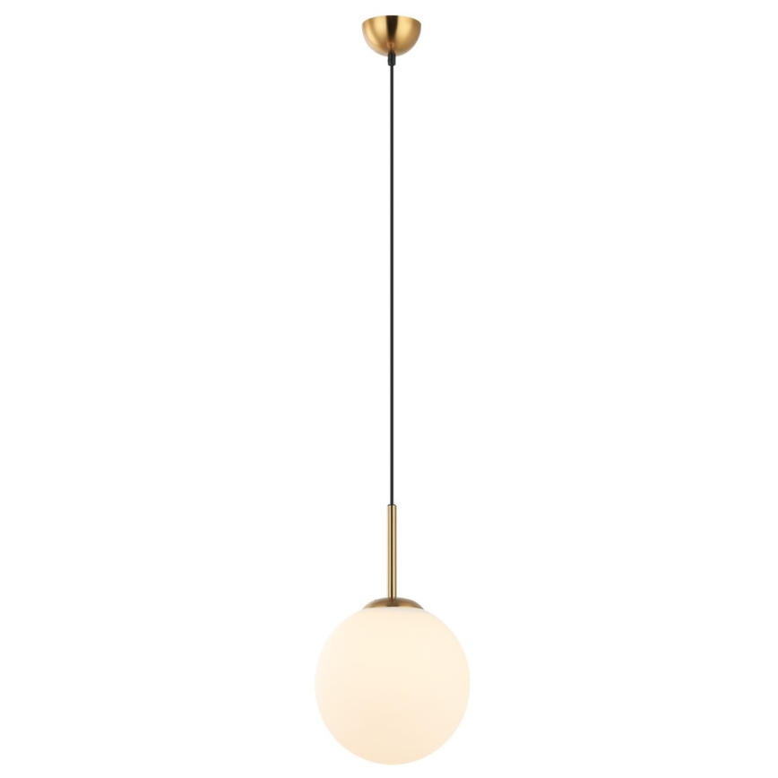 ITALUX - Hanglamp aan kabel DEORE 1xE27/40W/230V pr. 25 cm brons
