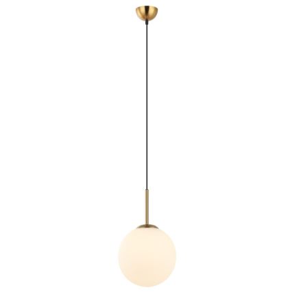 ITALUX - Hanglamp aan een koord DEORE 1xE27/40W/230V diameter 25 cm brons