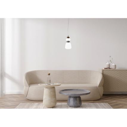 ITALUX - LED-kroonluchter met kabel EVANS LED/12W/230V 3000K goud/wit