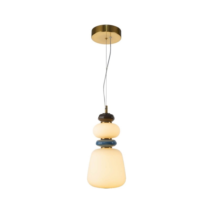 ITALUX - LED-kroonluchter met kabel EVANS LED/12W/230V 3000K goud/wit