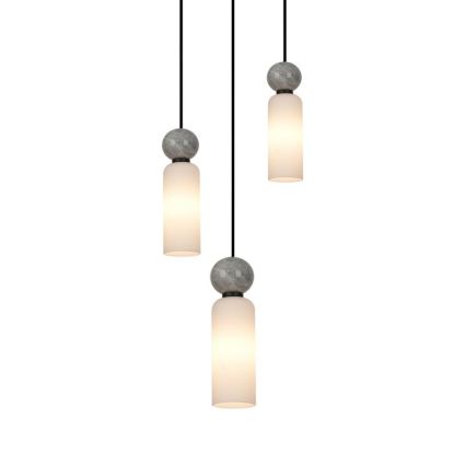 ITALUX - Hanglamp aan kabel SANTOS 3xG9/40W/230V zwart