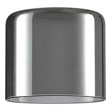 ITALUX - Vervangend glas voor kroonluchter SANTIA E27 Ø 12 cm rookzwart