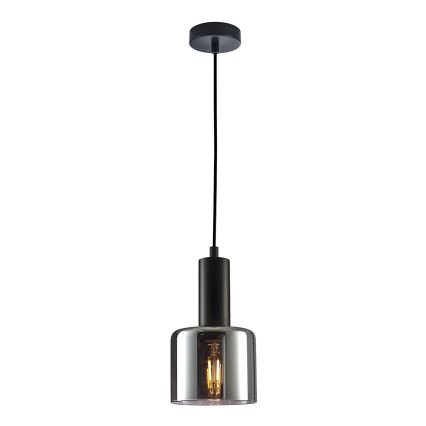 ITALUX - Vervangend glas voor kroonluchter SANTIA E27 Ø 12 cm rookzwart