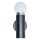 ITALUX - Wandlamp MACERA 1xE27/40W/230V zwart