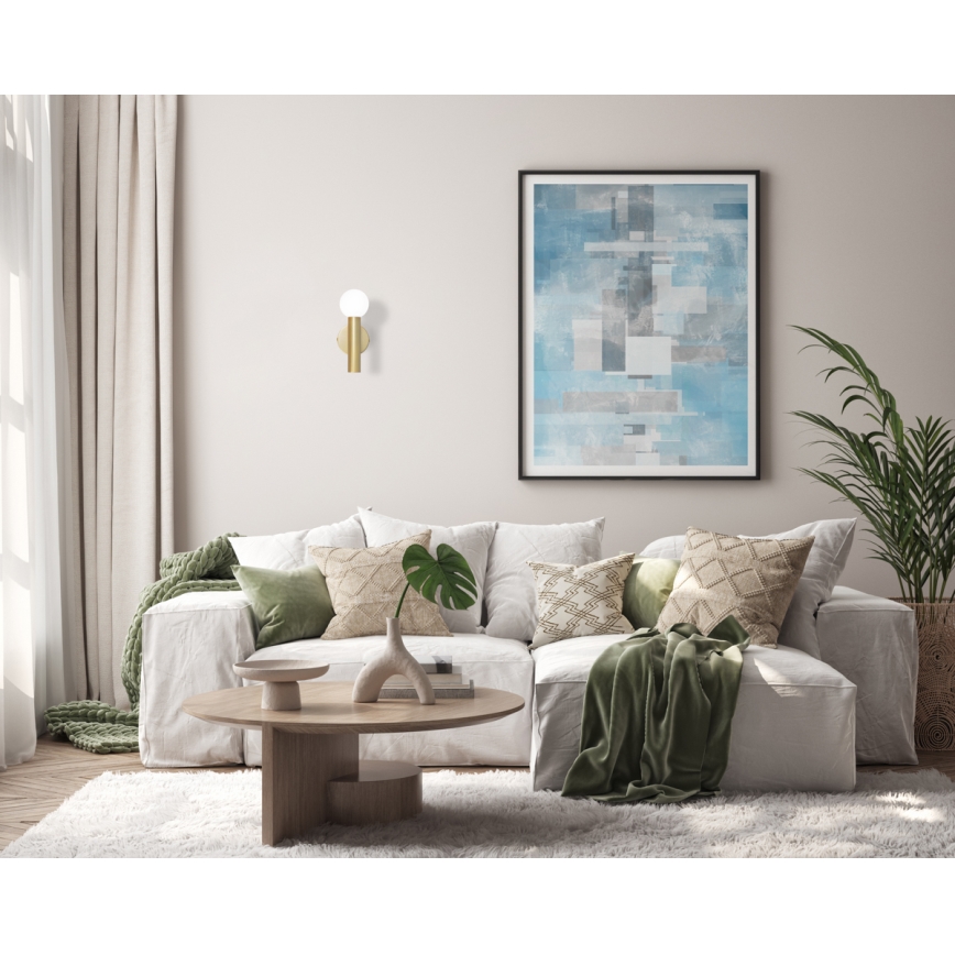 ITALUX - Wandlamp FILANO 1xG9/5W/230V goudkleurig