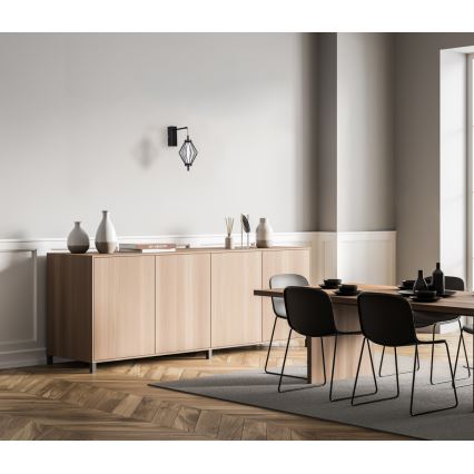 ITALUX - LED-wandlamp SEVILLA LED/5W/230V 3000K zwart