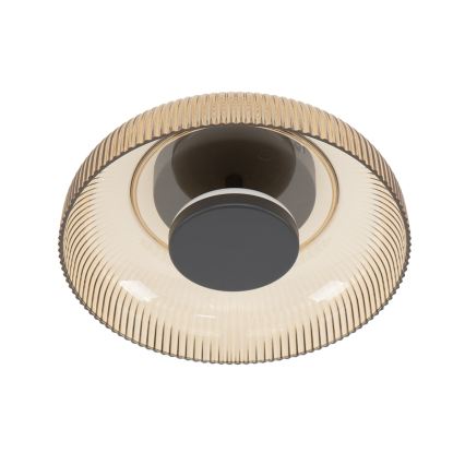 ITALUX - LED plafondlamp PASSO LED/8W/230V 3000K Ø 25 cm rookbeige