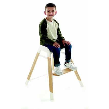 Jané - Eetstoel voor kinderen 3in1 WOODY grijs
