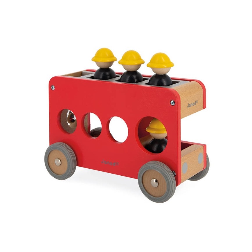 Janod - Houten brandweerwagen BOLID