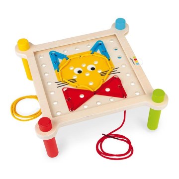 Janod - Houten interactief mozaïek MONTESSORI