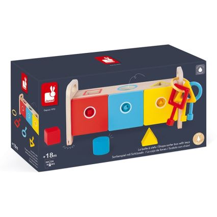 Janod - Houten interactief speelgoed MONTESSORI 10 st