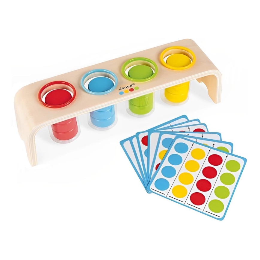 Janod - Houten interactief speelgoed MONTESSORI 22 st