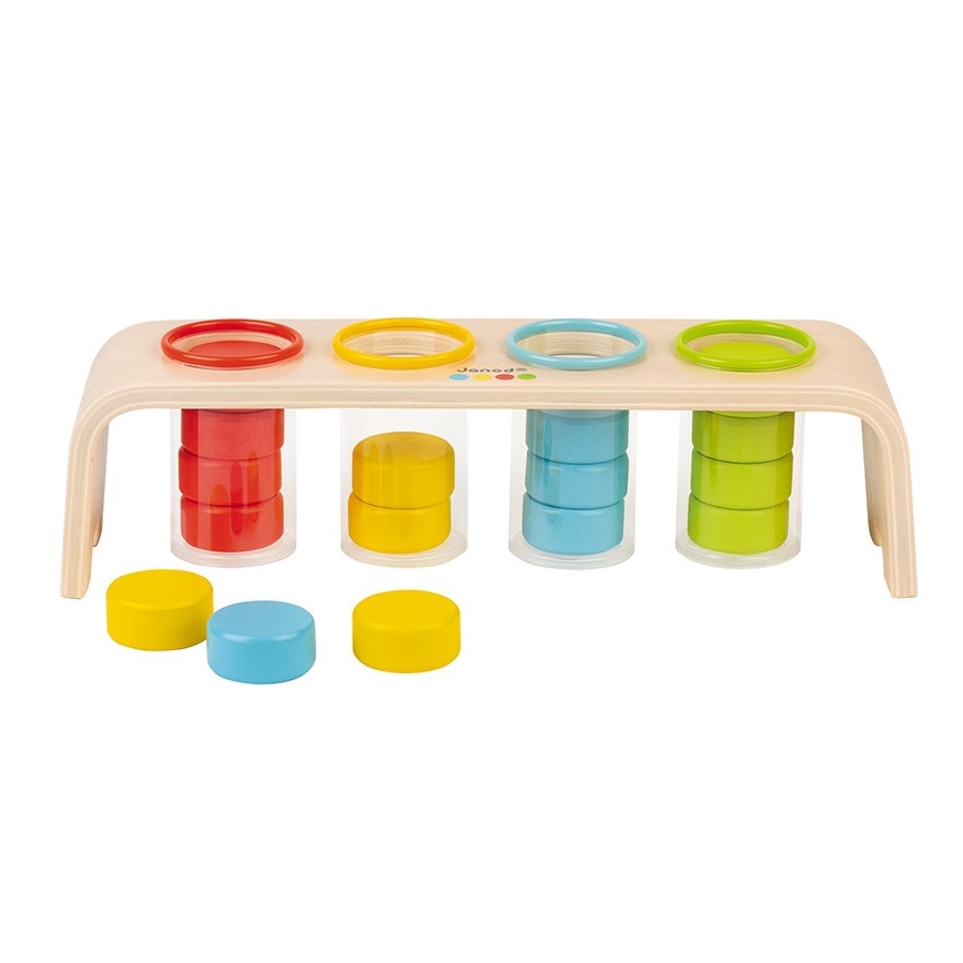 Janod - Houten interactief speelgoed MONTESSORI 22 st