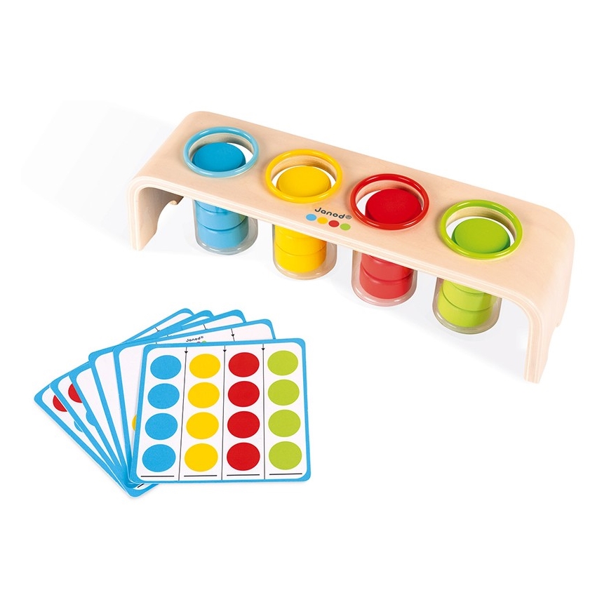 Janod - Houten interactief speelgoed MONTESSORI 22 st