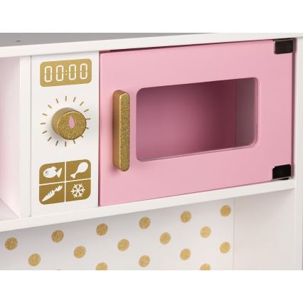 Janod - Houten keuken met LED kookplaat CANDY CHIC