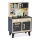 Janod - Houten keuken met LED kookplaat MOZAIC 2xLR6