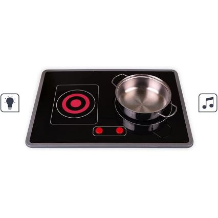 Janod - Houten keuken met LED kookplaat MOZAIC 2xLR6