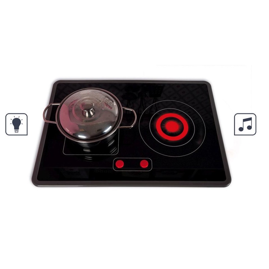 Janod - Houten keukentje met LED kookplaat CANDY CHIC