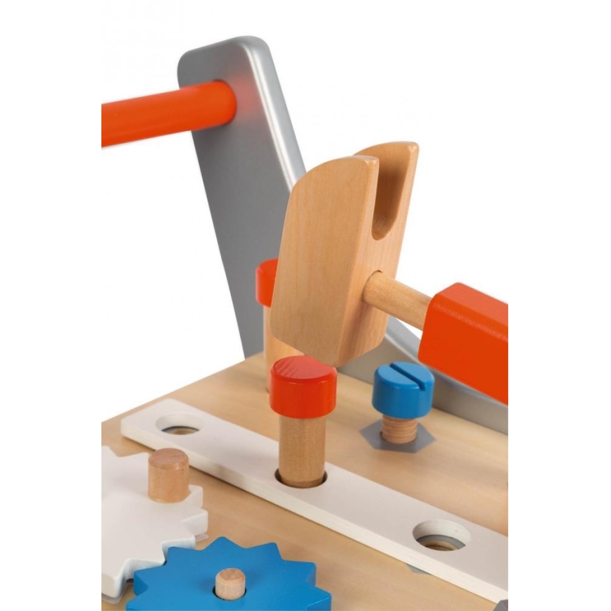 Janod - Houten loopwagen met gereedschap BRICOKIDS