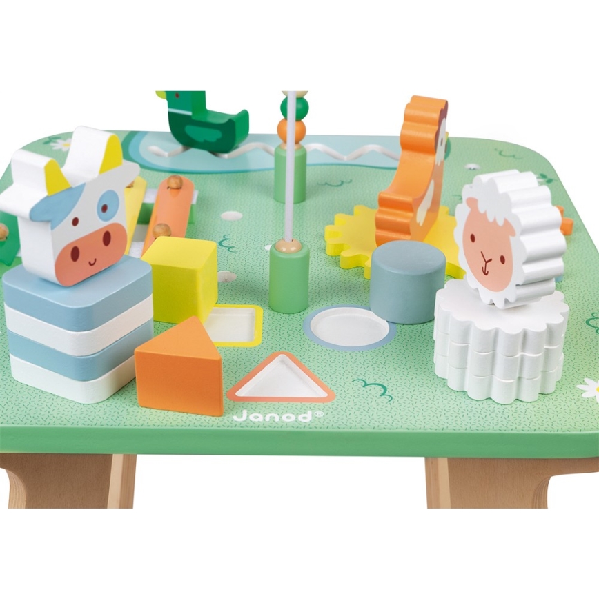 Janod - Interactieve kindertafel weide