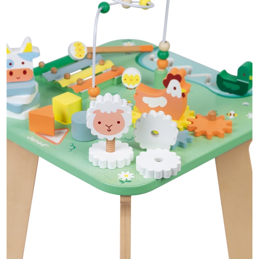 Janod - Interactieve kindertafel weide