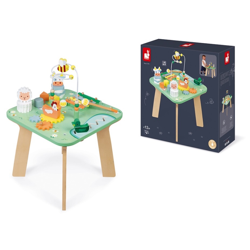 Janod - Interactieve kindertafel weide