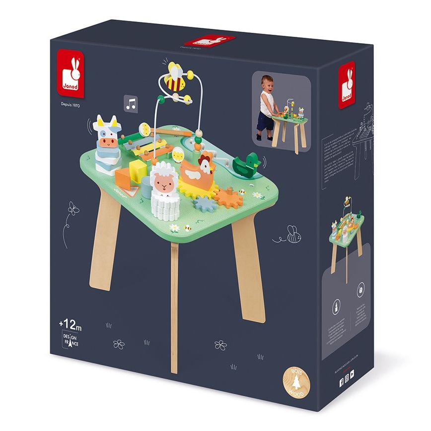 Janod - Interactieve kindertafel weide