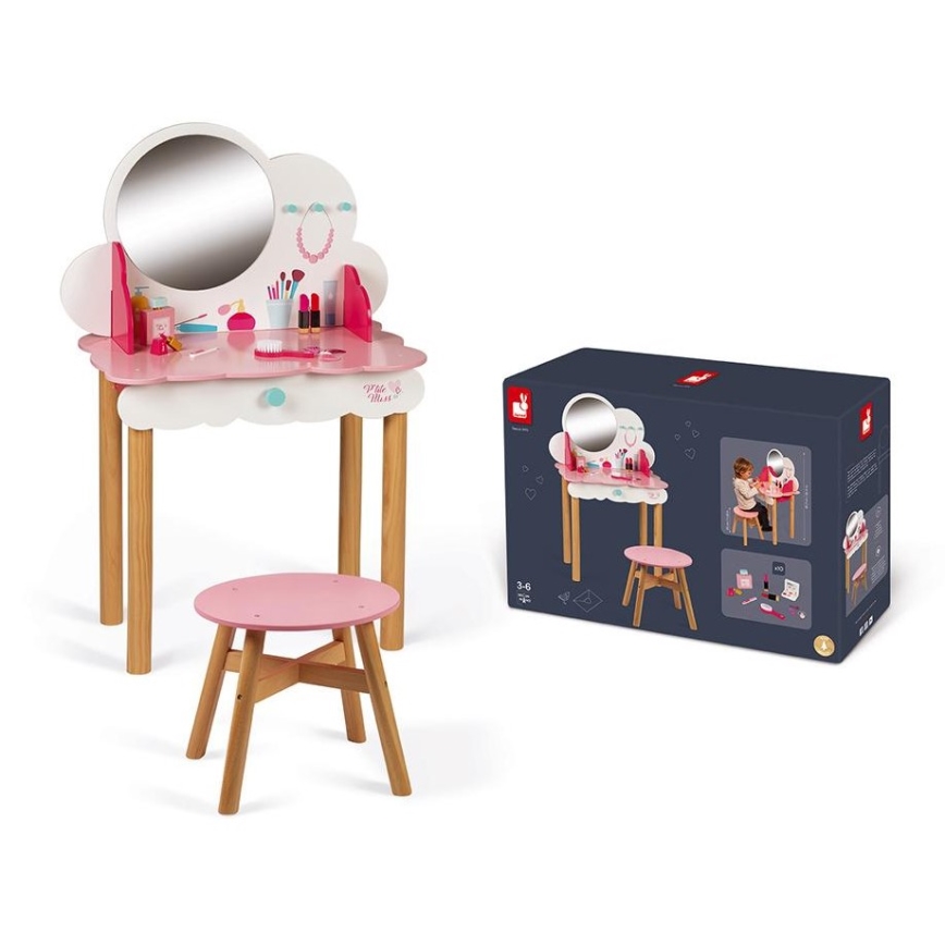 Janod - Kinder make-up tafeltje CANDY CHIC