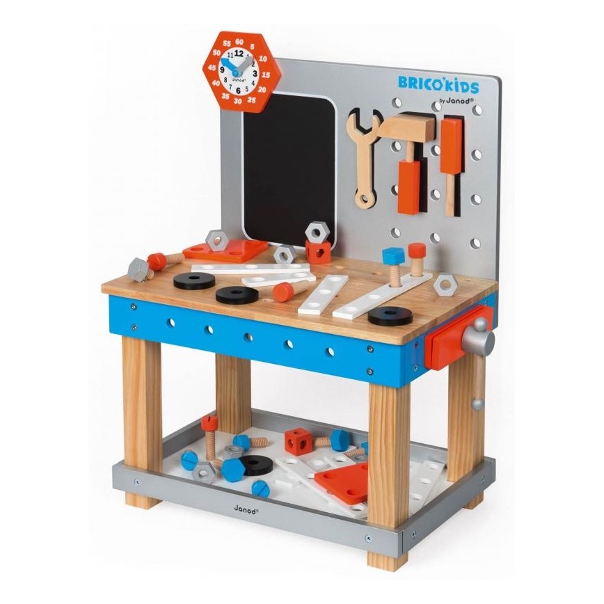 Janod - Kinderatelier met gereedschap BRICOKIDS