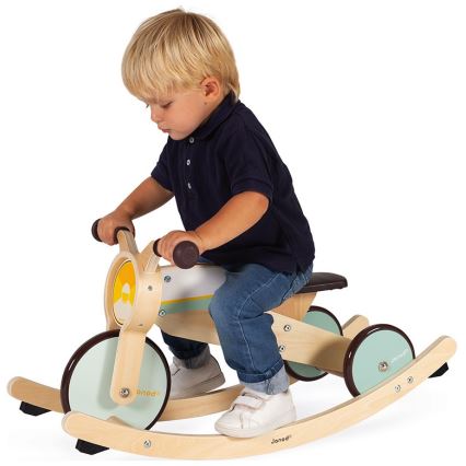 Janod - Kinderen houten loopfiets 2in1