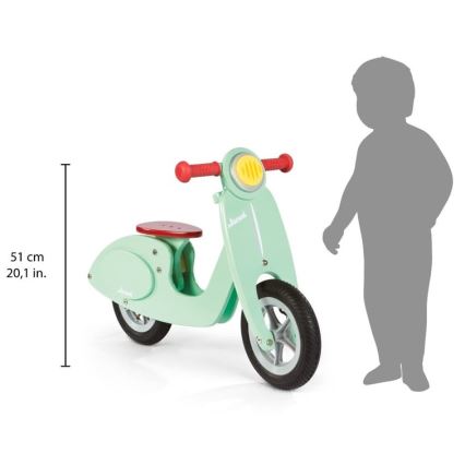 Janod - Kinderloopfiets VESPA groen